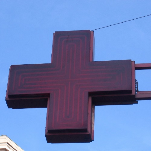 Image of pharmacy sign